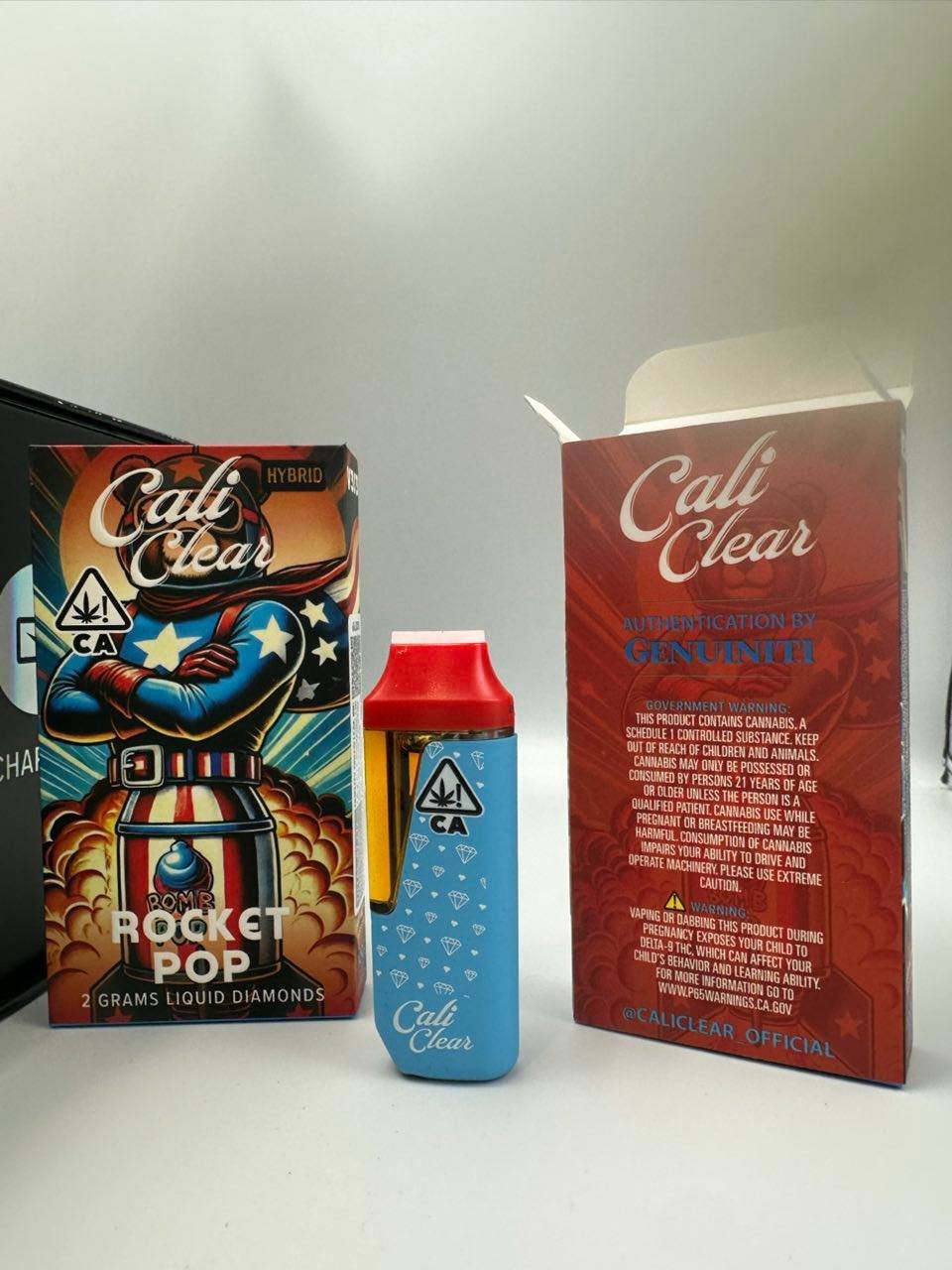 CALI CLEAR CARTS 2G DISPOSABLES